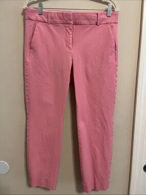 J. Crew Pink Cameron pants size 8
